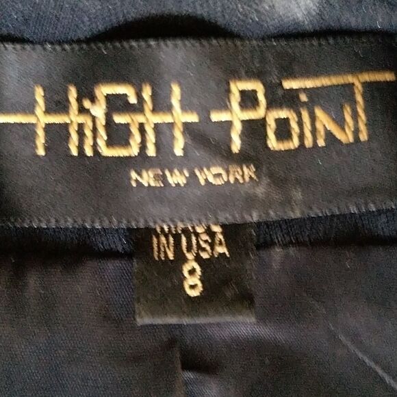 Darkest Navy Blue Power Suit - Picture 10 of 10